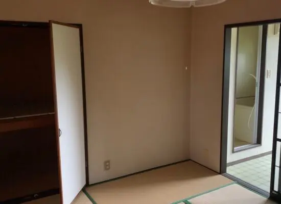 和室から洋室リフォームビフォー