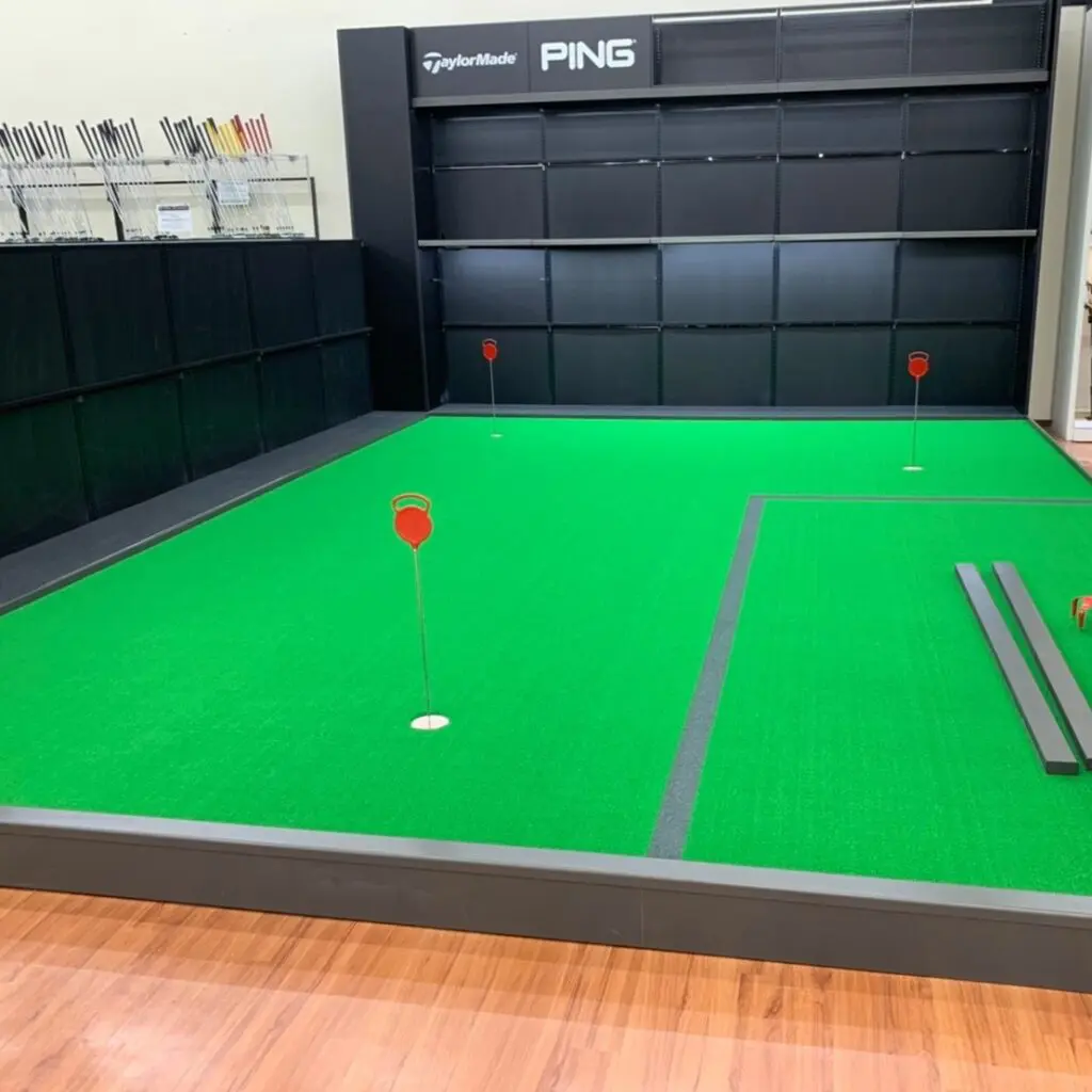 ゴルフ試打室アフター