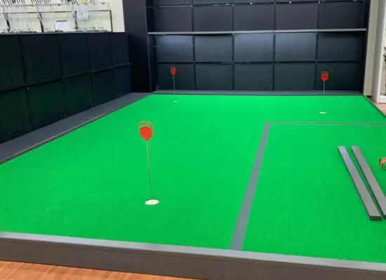 ゴルフ試打室アフター