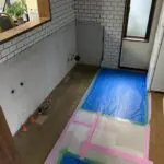 キッチンリフォームー施工中