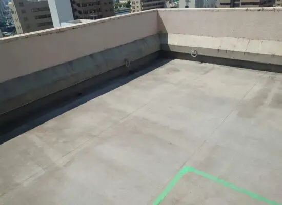 賃貸マンション屋上防水施工