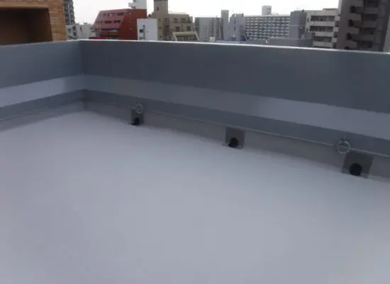 賃貸マンション屋上防水施工